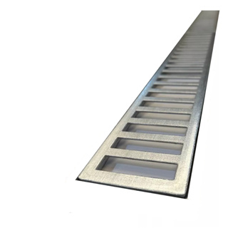 ralo linear 6x48cm grelha em alumínio ( somente a grelha ) rr grelhas em Oferta na Shopee