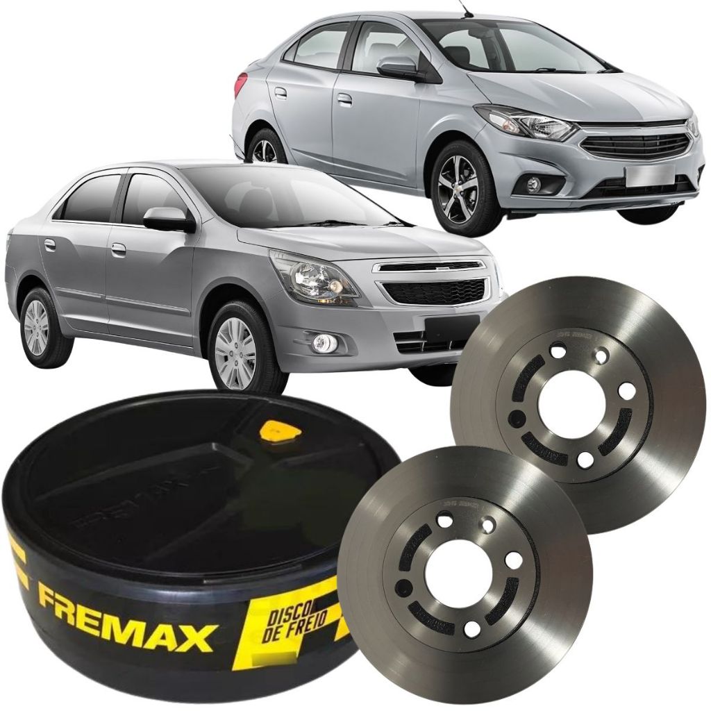 Par Disco Freio Ventilado Cobalt Joy Plus Onix 2011 À 2021 em Oferta na Shopee