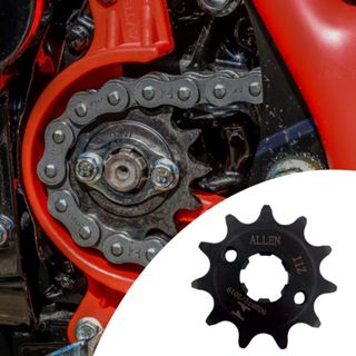 Pinhão 11d 12d dentes crf230 crf230f  xr200 honda original allen passe 520 pião em Oferta na Shopee