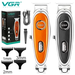 Maquina de Cortar De Cabelo Barbeador Profissional Visor de Led Bateria 800mah 7.000rpm Usb