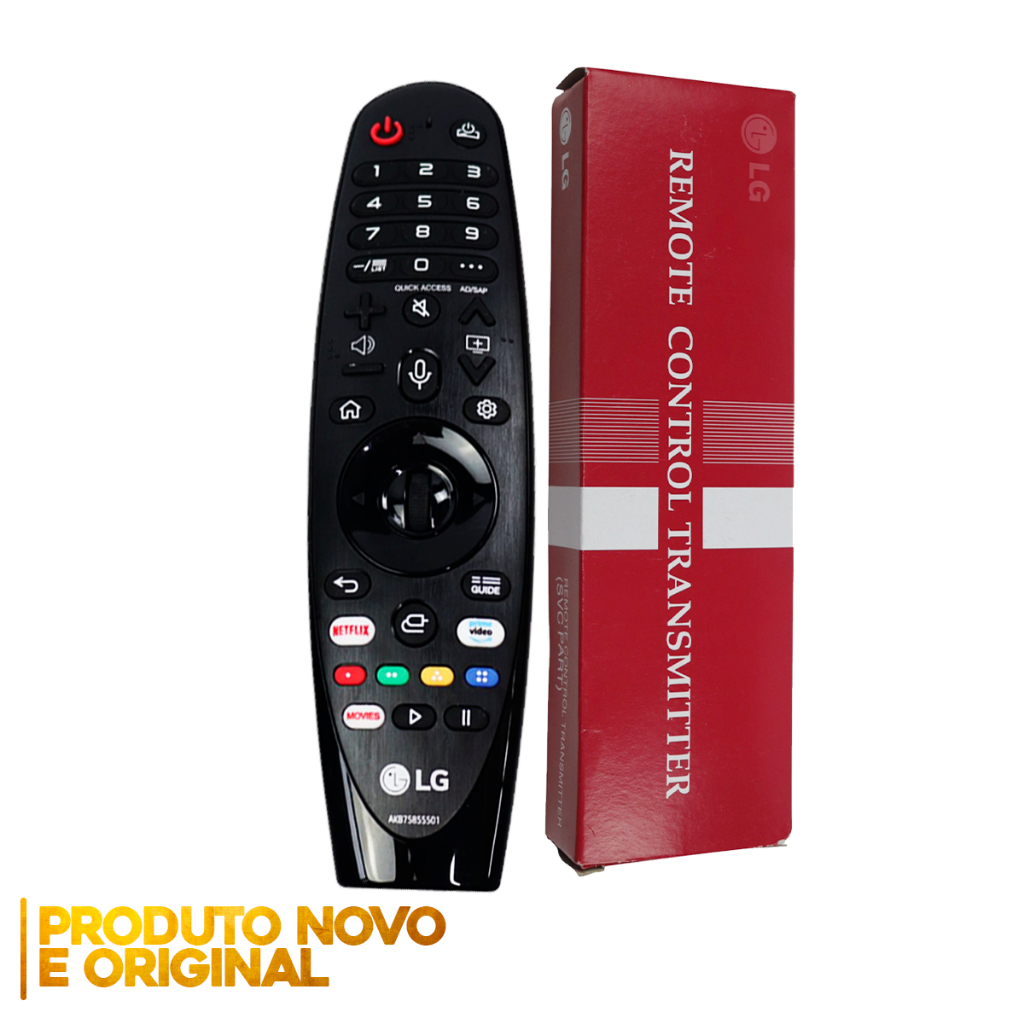 Controle Remoto Para Televisão e Original LG Magic MR20GA Novo Com Comando de Voz 32lm625 32lm625bpsb