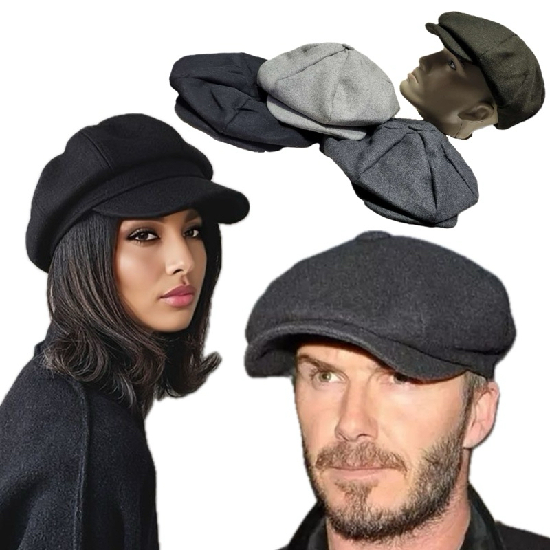 Boina Inglesa Modelo Peaky Blinders - Estilo Clássico com Ajuste Unissex