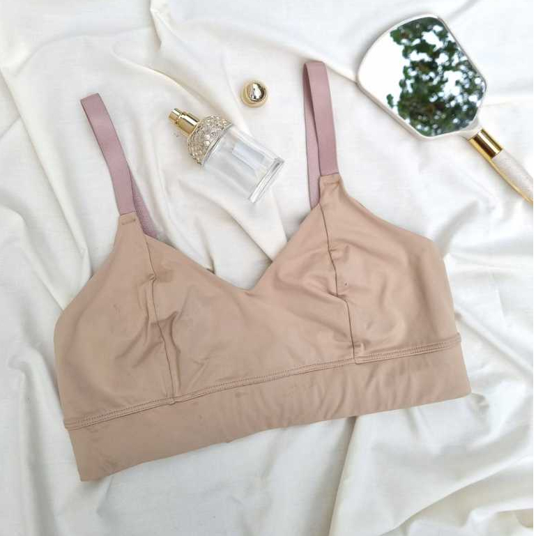 Sutiã reforçado sem bojo alça ajustável sutien conforto básico lingerie feminina
