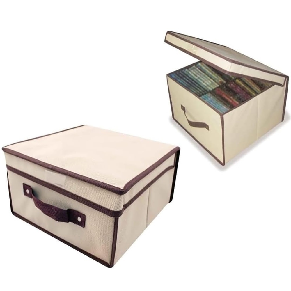 CAIXA GRANDE ORGANIZADORA MULTIUSO PORTA DOCUMENTOS FOTOS ROUPAS BRINQUEDOS CLOSET ARMARIO