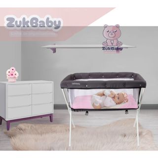 Berço Bercinho Co-leito Portátil Lado Lado Cama Bebê Moises 9kg Rosa em Oferta na Shopee