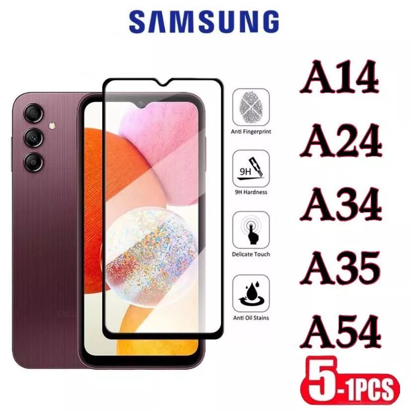 PELÍCULA DE VIDRO 3D PARA SAMSUNG REFORÇADA ALTA QUALIDADE A01/A02/A025/A03 CORE/A04/AO4S/A04E/A05/RM13C/A05S/A10/A10S