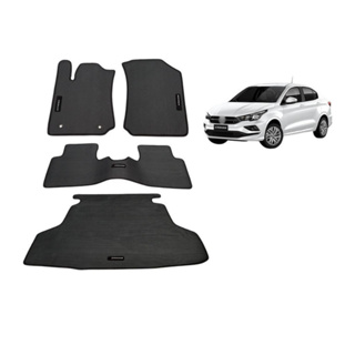 Tapete Borracha Para Cronos Com Traseiro Interiço E Porta-Malas em Oferta na Shopee