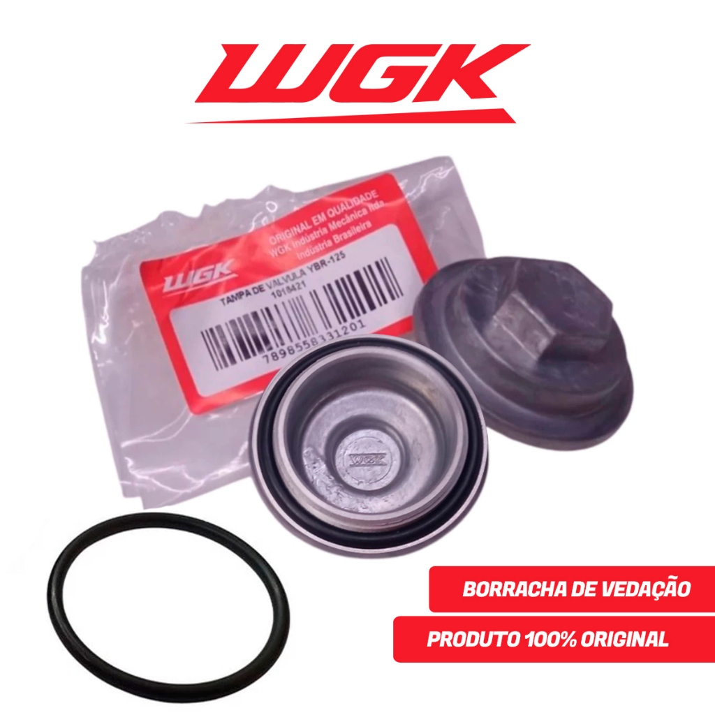 Tampa de Válvula Com Anel Yamaha Ybr 125 E Xtz 125 Wgk Original em Oferta na Shopee