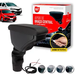 Apoio de Braço Etios 2013 Até 2021 C/ Usb