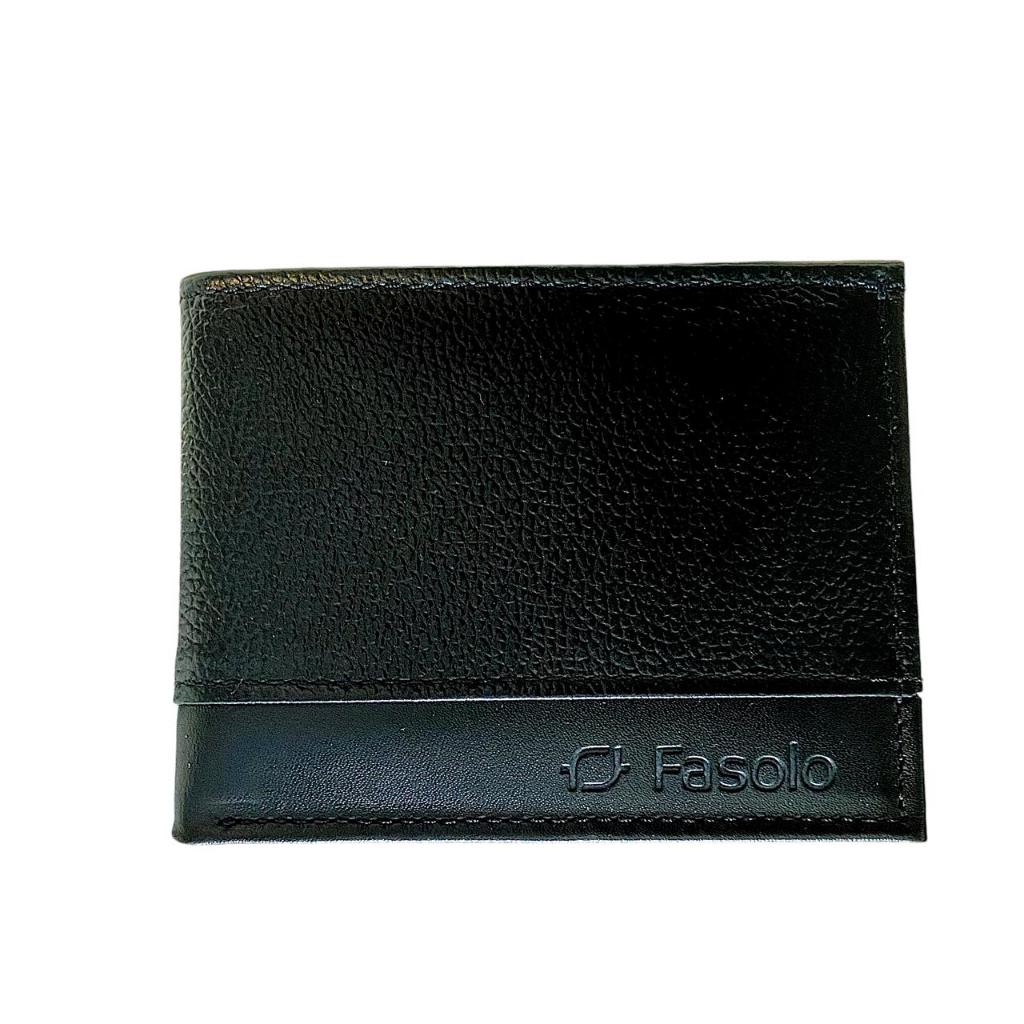 Carteira Pequena Em Couro Legítimo Compacta Fasolo