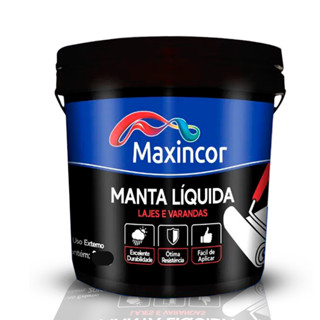 Manta Liquida Cor Cinza Claro 15 Kg Impermeabilizante - Maxincor em Oferta na Shopee