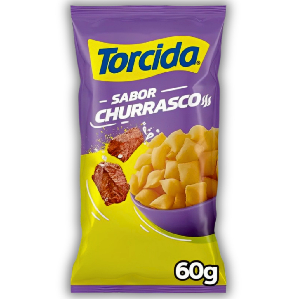 Salgadinho Torcida Churrasco 60g Lucky em Oferta na Shopee