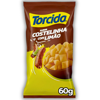 Salgadinho Torcida Costelinha Com Limão 60g Lucky em Oferta na Shopee