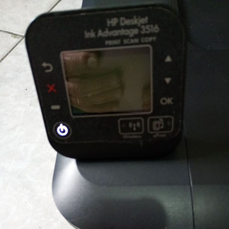 painel da impressora hp 3516 vai completo flat e aste