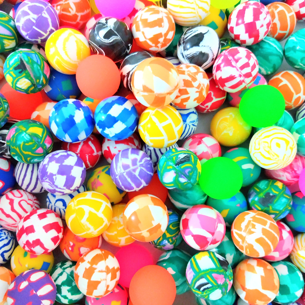 Bolinha Pula Pula 27mm Colorida Pacote Com 10 Bolinhas Para Maquina De Venda Vending Machine