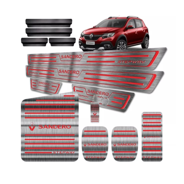 Soleira, Pedaleira + Descanso De Pé Renault Sandero Stepway