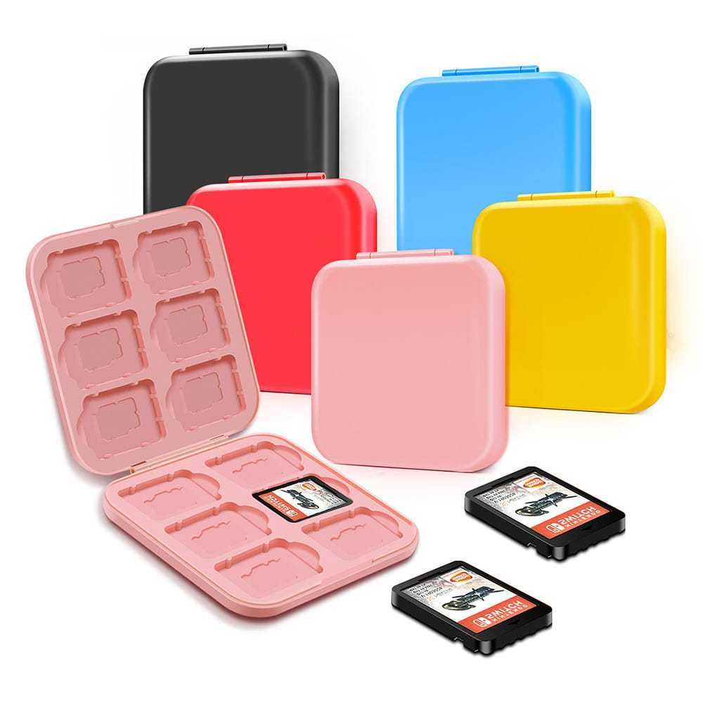 Case Estojo Porta Cartuchos Para Sd Cartões P/ Nitendo Switch 12 Espaços Jogos