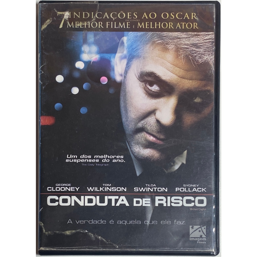 DVD - Conduta de Risco - George Clooney - Original
