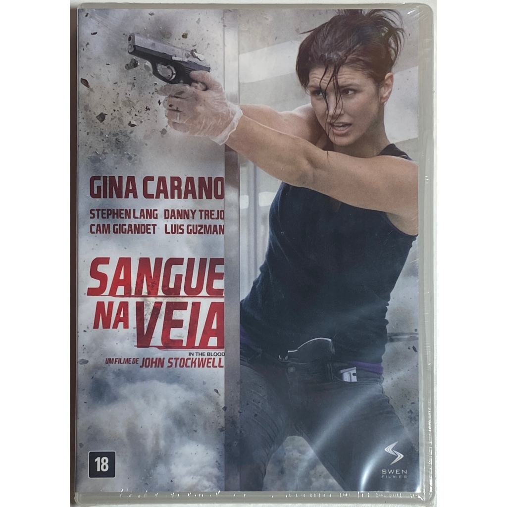 Sangue na Veia - Gina Carano - DVD Lacrado Original