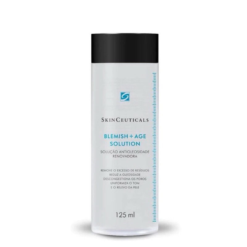 Tônico Facial Skinceuticals Blemish + Age Solution, 125m - Anti Idade, Pele Oleosas.