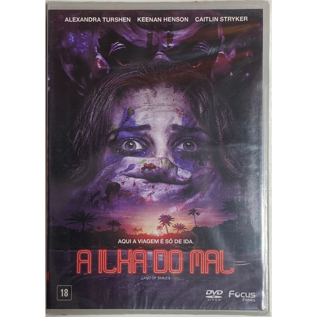 DVD - A Ilha do Mal - Lacrado Original