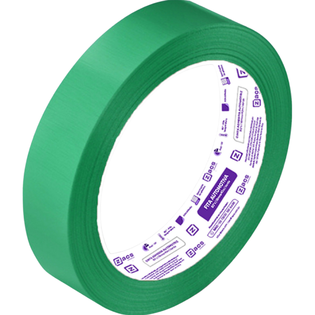 Fita Crepe Automotiva Adesiva Anti-UV 80o 18mmx40m Zacs em Oferta na Shopee