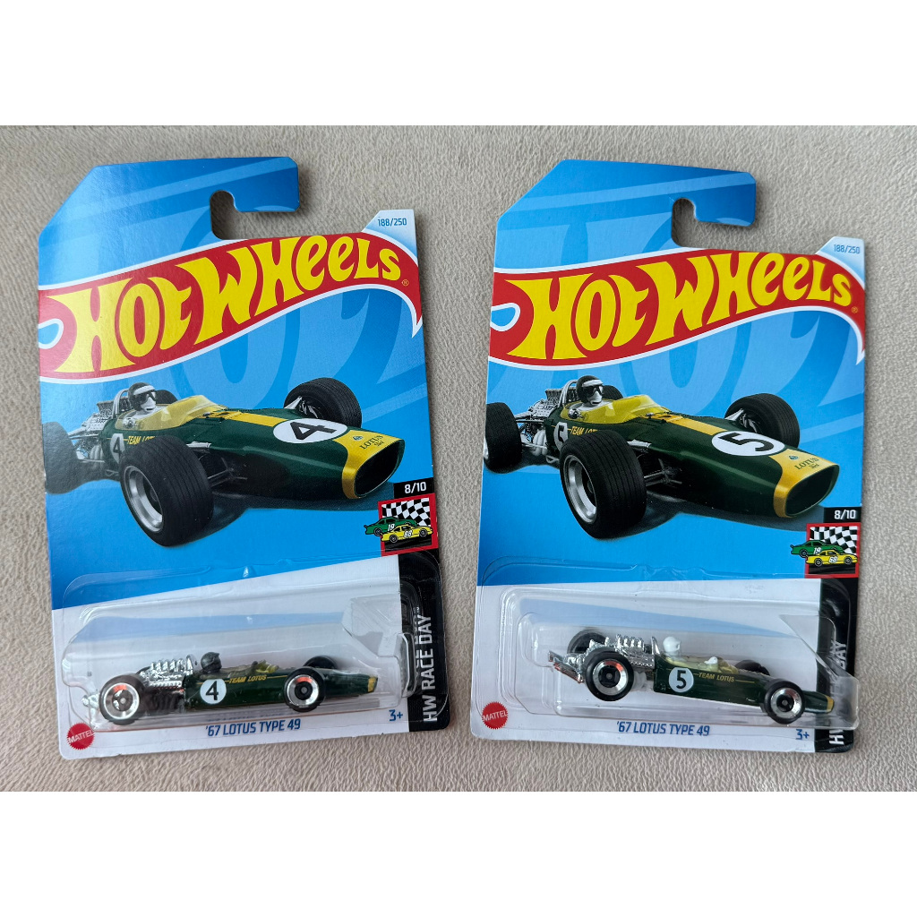 Hot Wheels Lotus Type 49 (1º Carro de Emerson Fittipaldi na Formula 1)