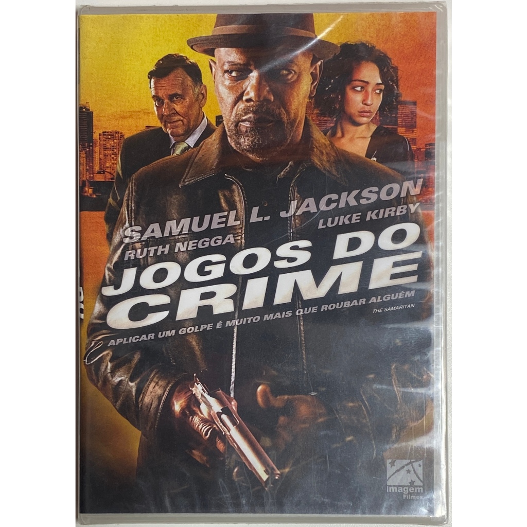 DVD - Jogos do Crime - Samuel L. Jackson - Lacrado Original
