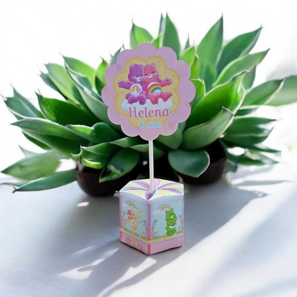 10 Unidades Centro de mesa Festa Ursinhos Carinhosos em Oferta na Shopee