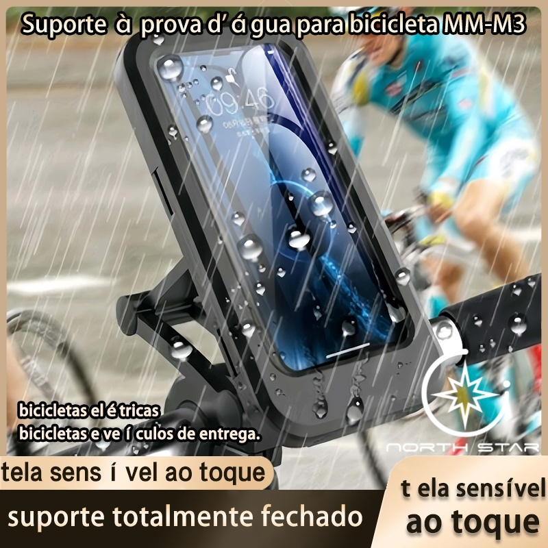 ⭐ Suporte De Celular ⭐ Guidão Articulado Para Moto Bike Bicicleta Tela de Até 6,7" Polegadas ⭐ Suporte De Celular ⭐ Guidão Articulado Para Moto Bike Bicicleta Tela de Até 6,7" Polegadas