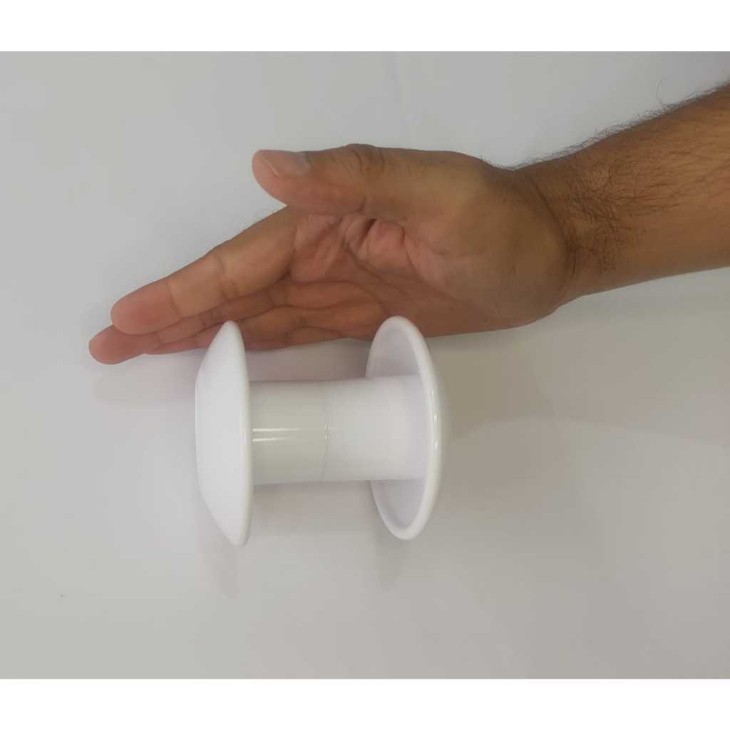 Puxador Acrílico De Porta De Vidro E Box Redondo Pequeno Abs em Oferta na Shopee