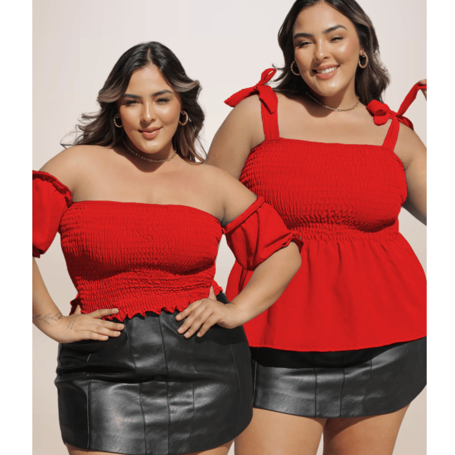 Cropped Bata Vermelho: Onde Comprar | BuscaProdutos