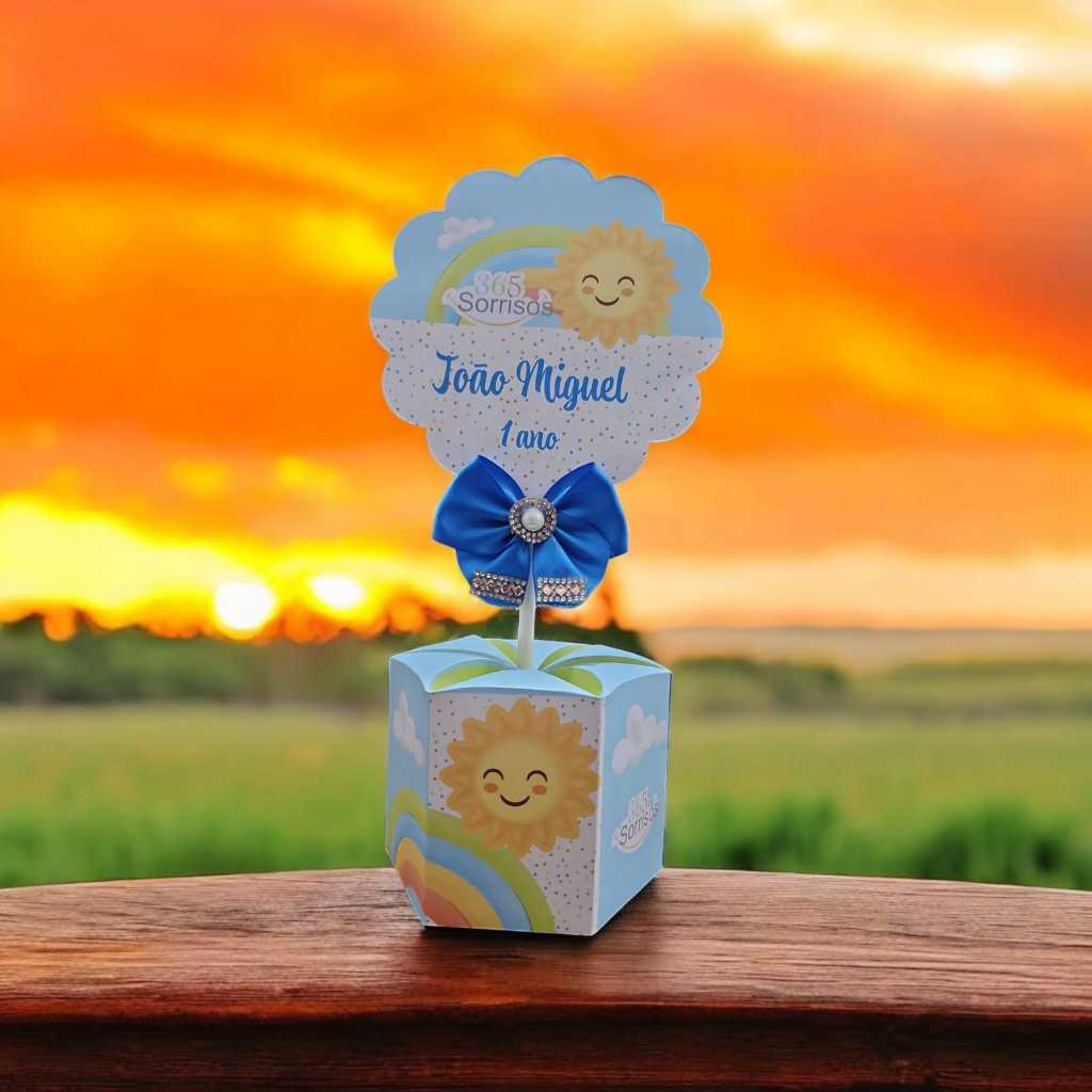 Kit Centro de mesa Festa  365 Sorrisos em Oferta na Shopee