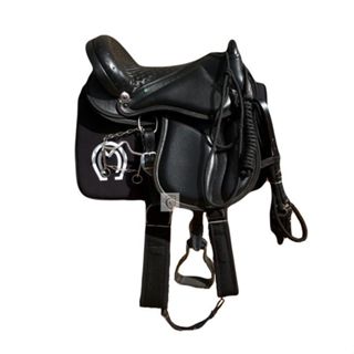 Sela Australiana Soft Gel Couro Legítimo Para Cavalo Completa Montaria em Oferta na Shopee