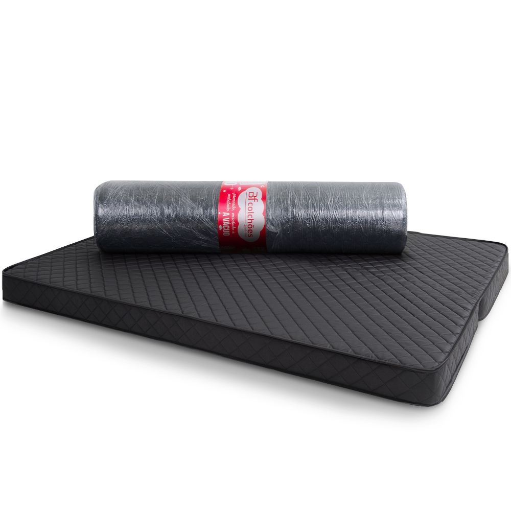 Colchão Casal Espuma D33 Dobrável Multiuso 3 em 1 Firme a Vácuo BF Colchões em Oferta na Shopee