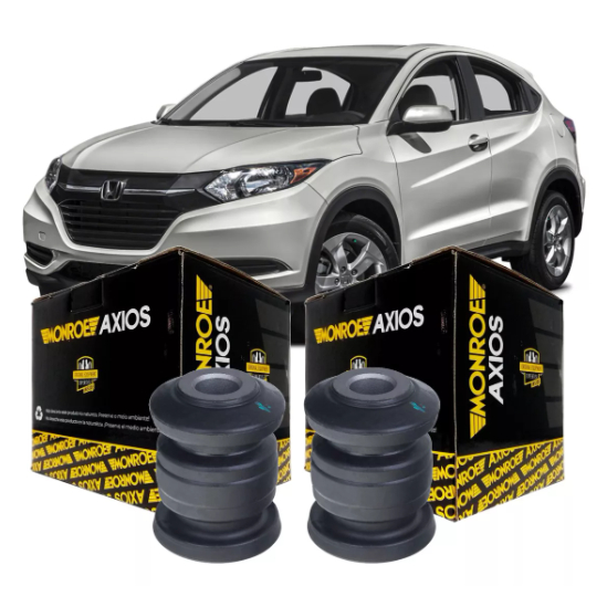 Par Bucha Menor Bandeja Dianteira Honda Hrv 2016 2017 2018
