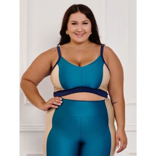 Top Feminino Academia Fitness Treino de malhar  Plus size 11200 em Oferta na Shopee