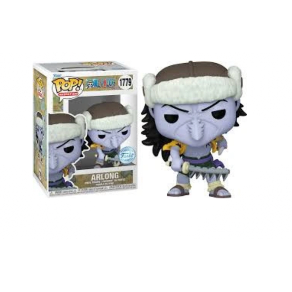 FUNKO POP ONE PIECE 4 - ARLONG EXCLUSIVO 1779 NOVO ORIGINAL em Oferta na Shopee