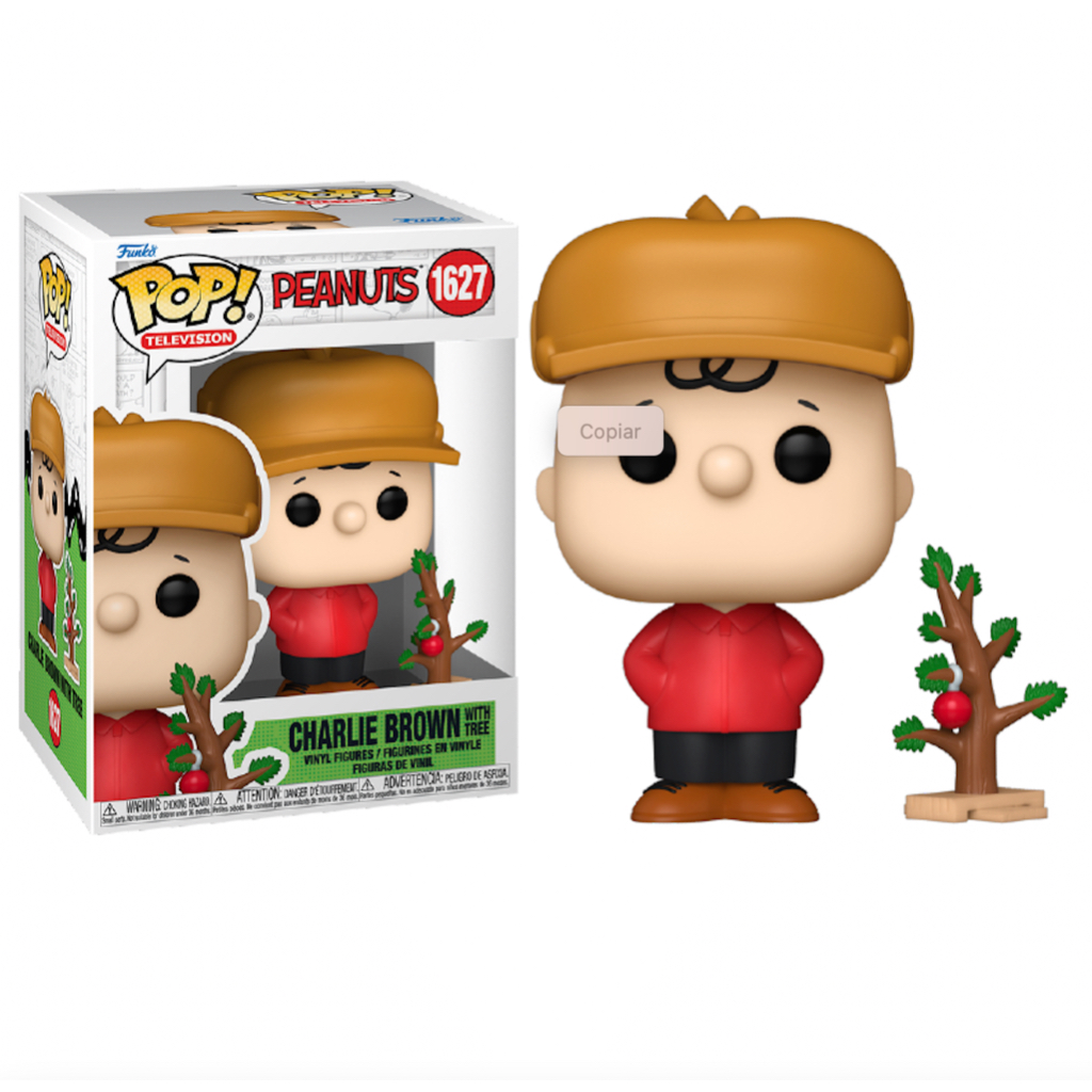 FUNKO POP TELEVISION PEANUTS - CHARLIE BROWN WITH TREE 1627 NOVO ORIGINAL em Oferta na Shopee