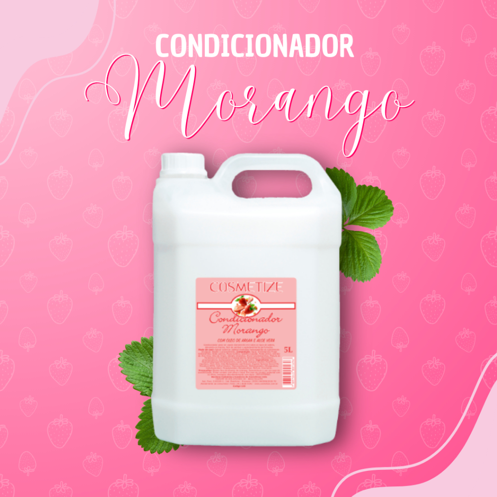 Condicionador Morango Profissional 5L Cosmetize