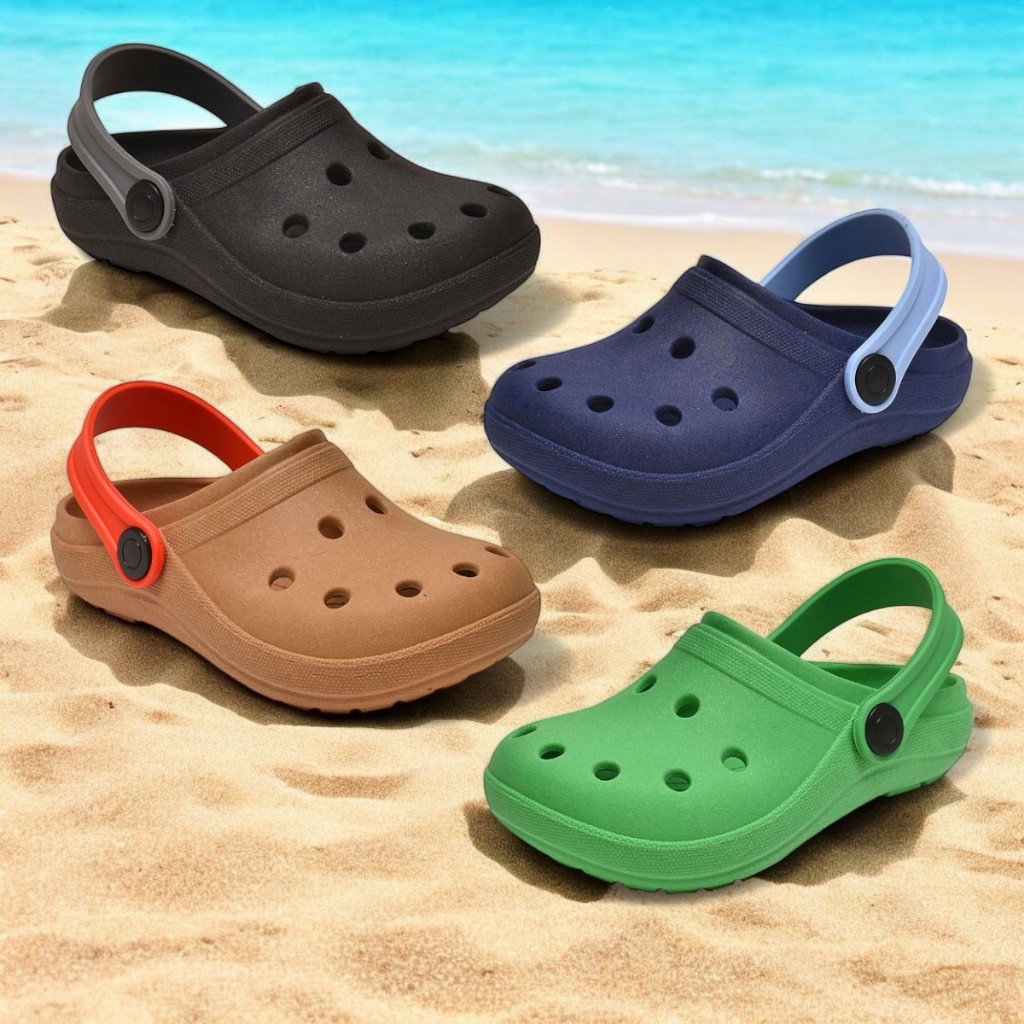 Sandália Babuche Infantil para Menino Liso Premium Antiderrapante