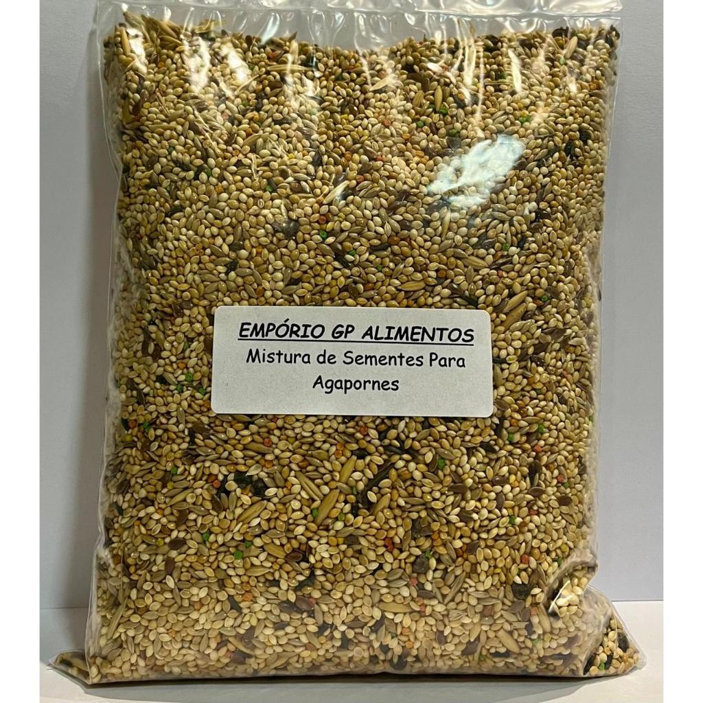Mistura De Sementes Para Agapórnis - 1kg em Oferta na Shopee