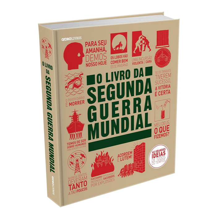 O livro da segunda guerra mundial - 2024 Globo