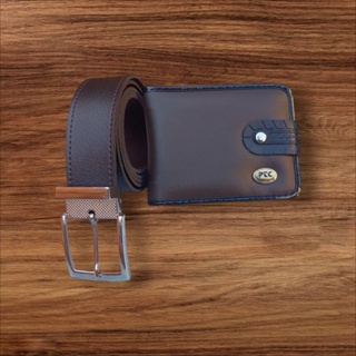 KIT CARTEIRA MASCULINA E CINTO SOCIAL em Oferta na Shopee