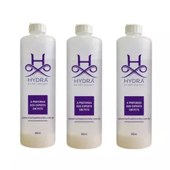 Kit Frasco Diluidor Para Shampoo Pet Hydra Groomers (600mL) 3 Un.