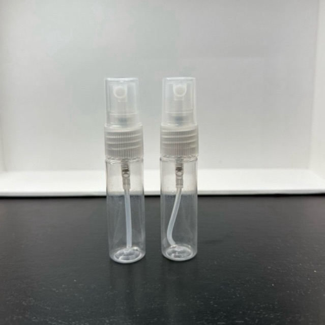 Kit C/30 Frasco Spray 15ml Cilíndrico Resistente Pet Plástico Perfume Borrifador Cheirinho Vazio
