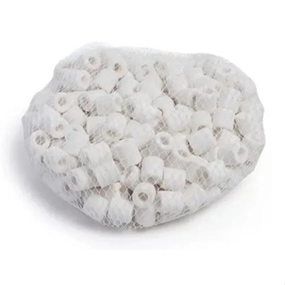 Cerâmica Biológica Bio Glass Ring . 2 Litros. Acompanha Bolsa Filtrante. em Oferta na Shopee