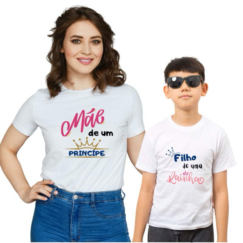Camiseta Tal Mãe tal Filhos Dia das Mães