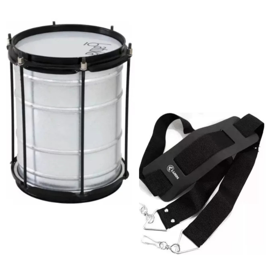 Kit Bacurinha 8" 30cm + Talabarte 2Ganchos Alumisteel Batuka 60049 Repinique 8x30