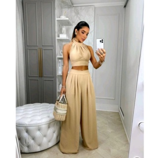 CALÇA PANTALONA SEM BOLSO DUNA NÃO HE TRANSPARENTE  só calça não tem Cooper não he conjunto em Oferta na Shopee